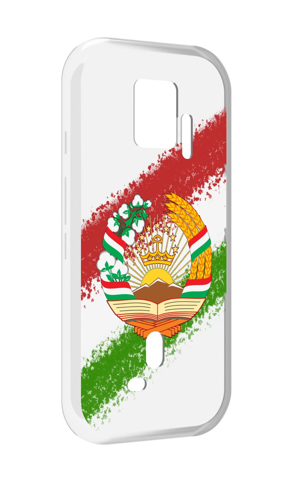 

Чехол MyPads герб флаг Таджикистана для ZTE Nubia Red Magic 7S Pro, Прозрачный, Tocco