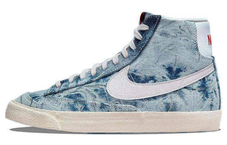 

Кеды унисекс Nike Blazer '77 Multi-Color and White голубые 38 EU, Голубой, Blazer '77 Multi-Color and White