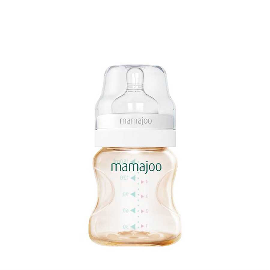 Бутылочка Mamajoo для кормления антиколиковая 0+ Gold Feeding Bottle,150 мл