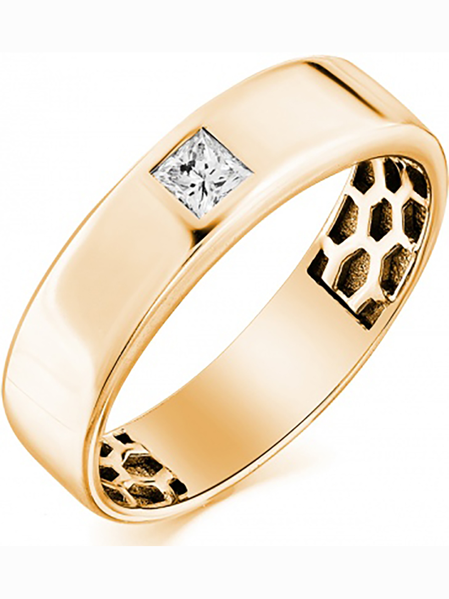 

Кольцо из красного золота с 1 бриллиантом р. 17,5 Master Brilliant 1-101-271/1, 1-101-271/1