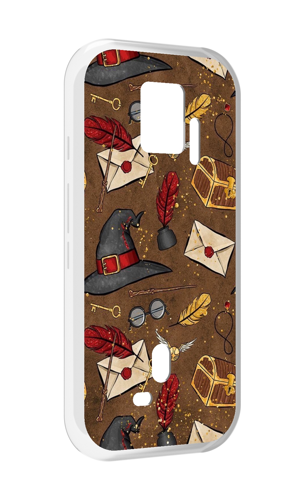 

Чехол MyPads гарри-поттер-вайб для ZTE Nubia Red Magic 7S Pro, Прозрачный, Tocco