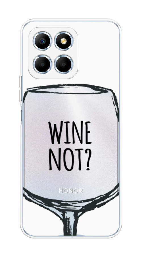 

Чехол на Huawei Honor X6/X6s "Wine not white", Белый, 6120250-6