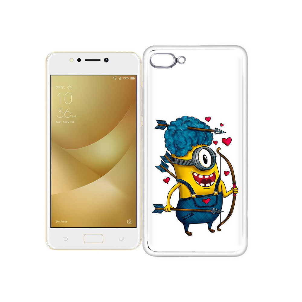 

Чехол MyPads Tocco для Asus ZenFone 4 Max Миньон купидон, Прозрачный, Tocco