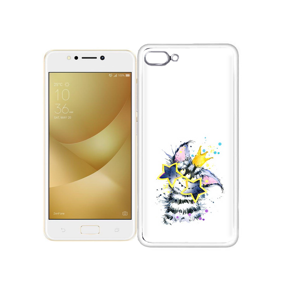 

Чехол MyPads Tocco для Asus ZenFone 4 Max Мартовский Нуся, Прозрачный, Tocco