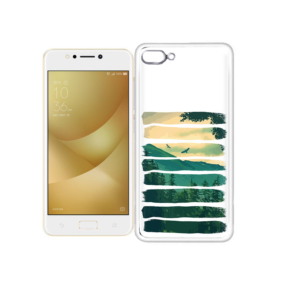 

Чехол MyPads Tocco для Asus ZenFone 4 Max Лесная чаща, Прозрачный, Tocco