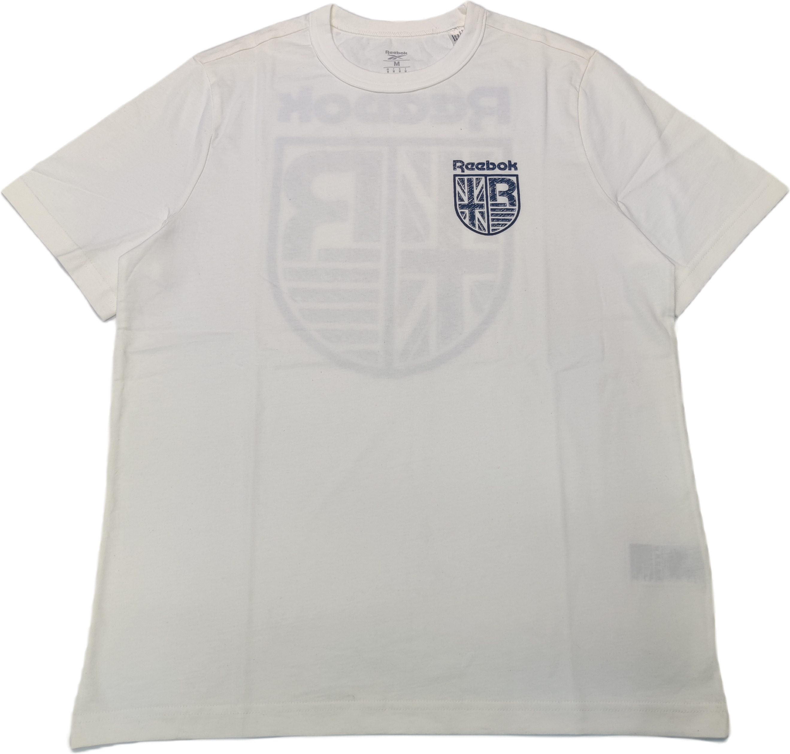 

Футболка мужская Reebok 100071168 белая 2XL, Белый, 100071168