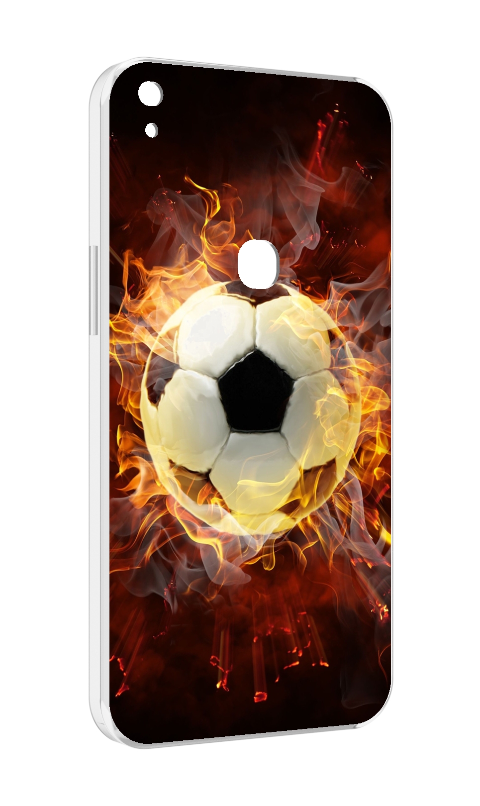 

Чехол MyPads Огненный-мяч для Alcatel SHINE LITE 5080X 5.0, Прозрачный, Tocco