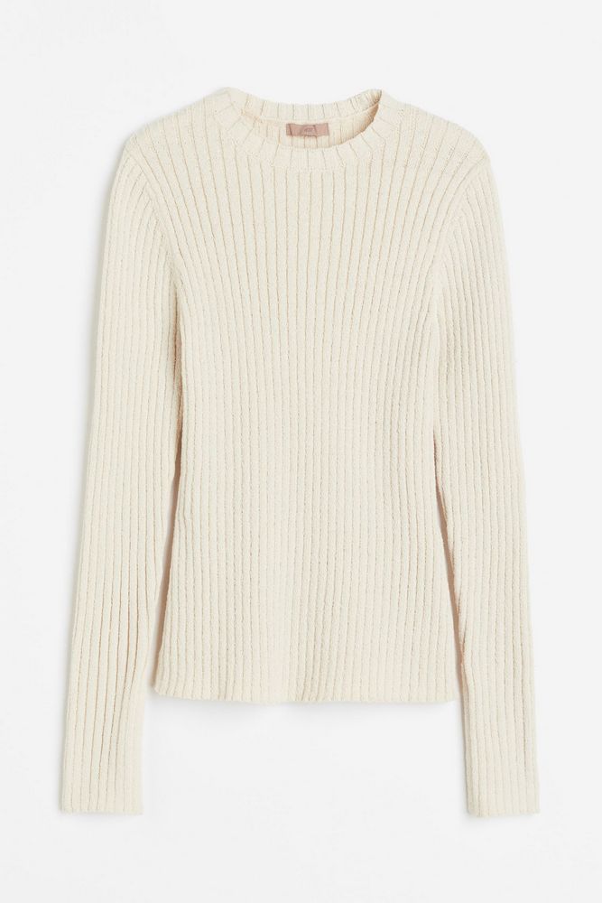 

Джемпер женский H&M 1207034 бежевый S, 1207034
