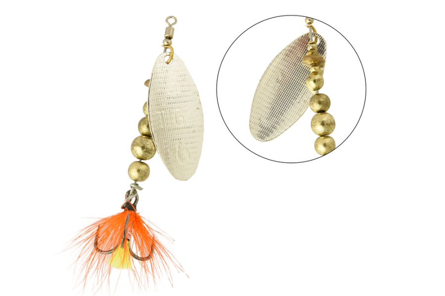 

Блесна вращающаяся LureMax Tiga 9,2гр. 001, Золотистый, Tiga