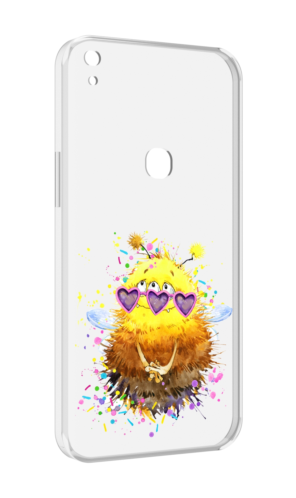 

Чехол MyPads Пушитый шмель для Alcatel SHINE LITE 5080X 5.0, Прозрачный, Tocco
