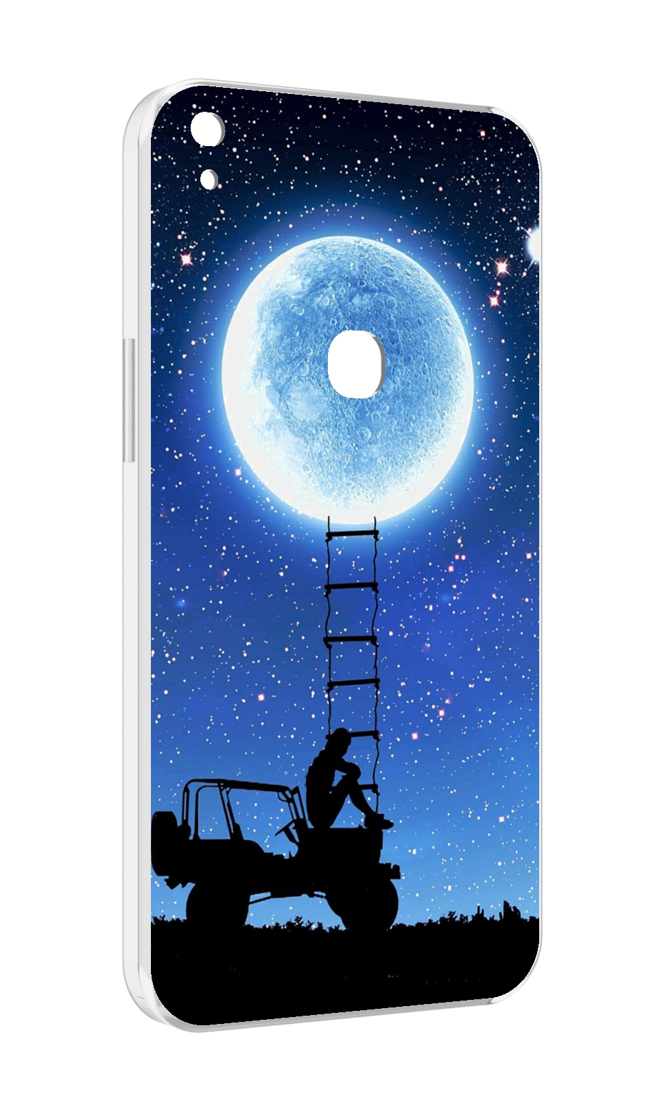 

Чехол MyPads Машина-на-лун для Alcatel SHINE LITE 5080X 5.0, Прозрачный, Tocco