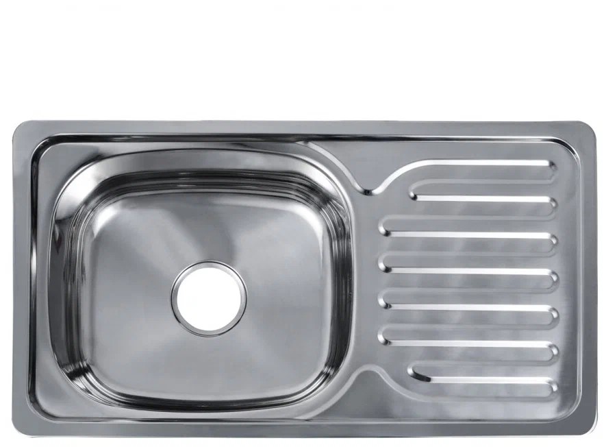 Мойка кухонная EMAR EMB-7642 из нержавеющей стали