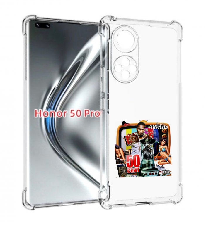 

Чехол бампер MyPads 50 Cent - Retro 50 Cent Blends для Huawei Ho, Прозрачный, Tocco