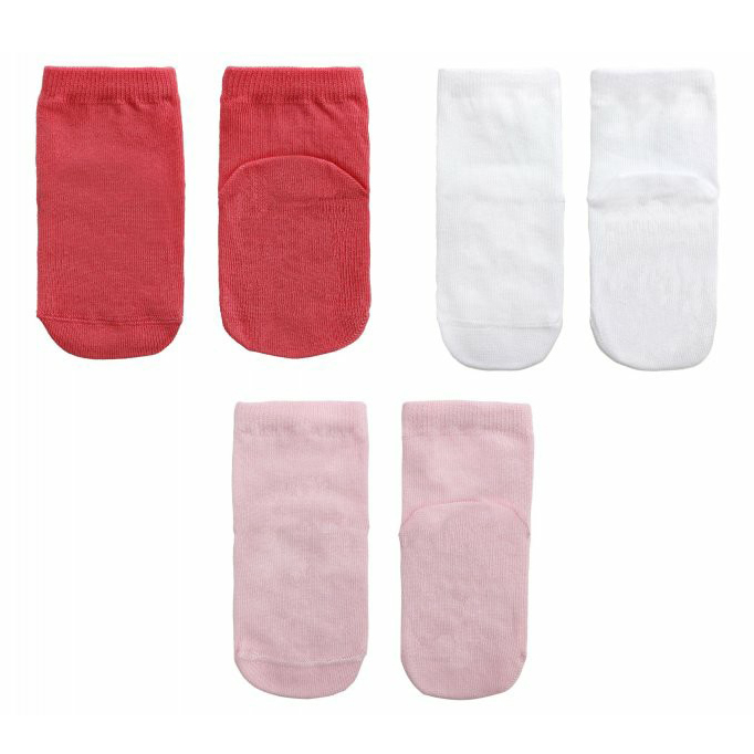 

Носки для девочки Leratutti хлопок ярко-розовые-белые-коралловые р 18-20 3 пары, Розовый;белый, 21663048