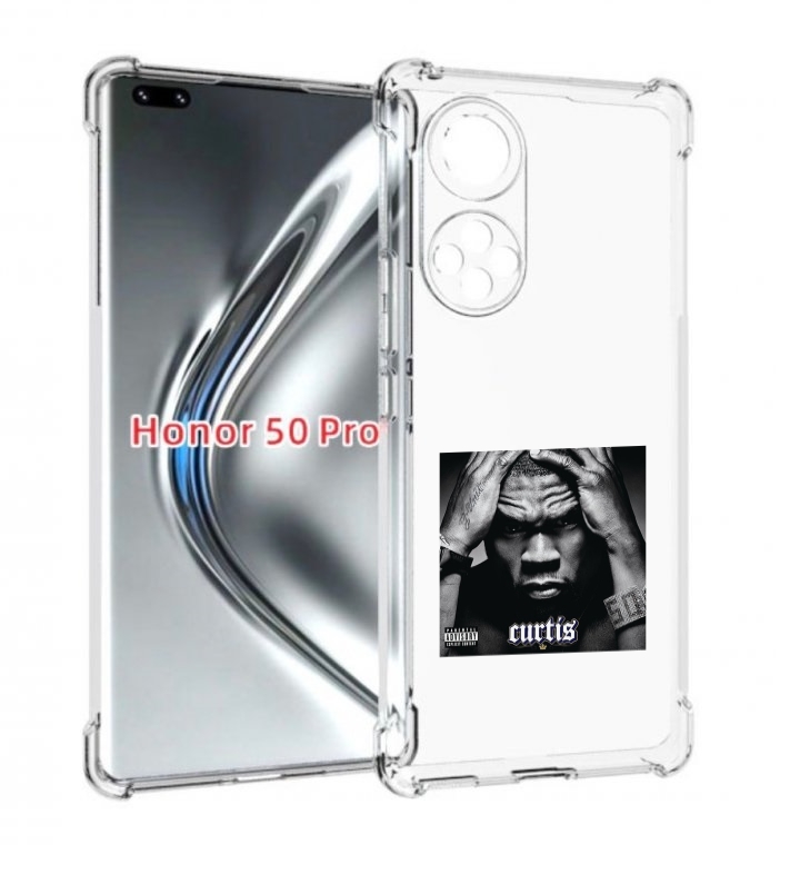 

Чехол бампер MyPads 50 Cent - Curtis для Honor 50 Pro., Прозрачный, Tocco