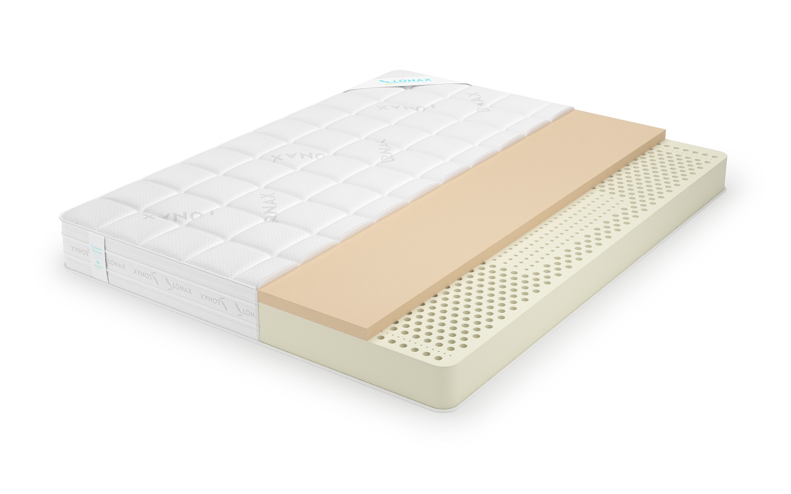 

Матрас беспружинный Lonax latex 14 memory/chstds_lonLL14M_130x185, Lonax latex 14 memory