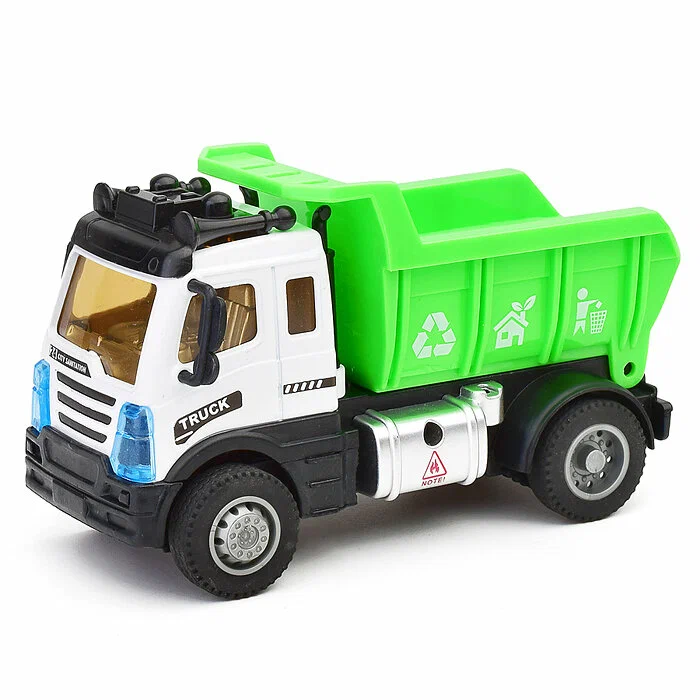 Машина 7135X3 Грузовик инерц металл в пакете 605₽