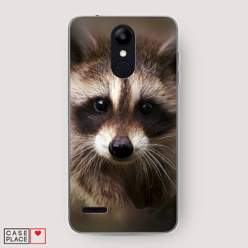 

Чехол Awog на LG K9 (K8 2018) "Енот", Коричневый, 83750-1