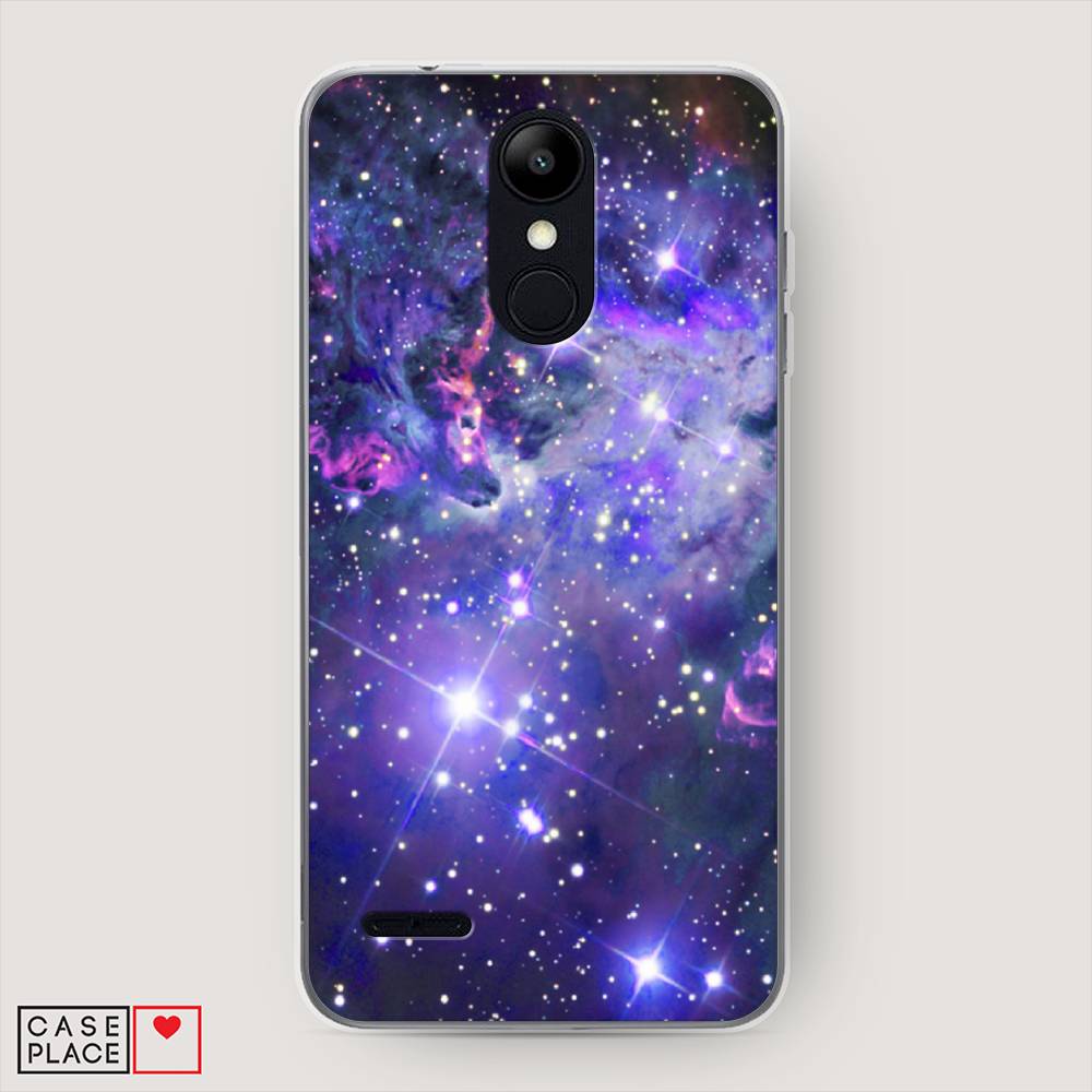 

Чехол Awog на LG K9 (K8 2018) "Яркая галактика", Фиолетовый, 83750-4