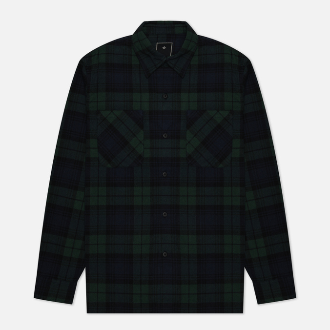 Мужская рубашка maharishi Flannel чёрный, Размер L