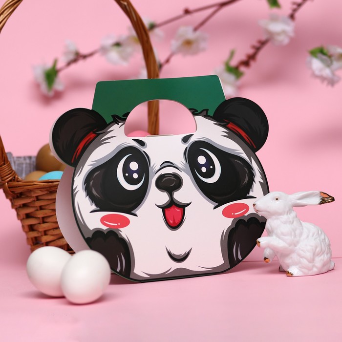 

Коробка складная «Панда», 19,5 х 20 х 7 см