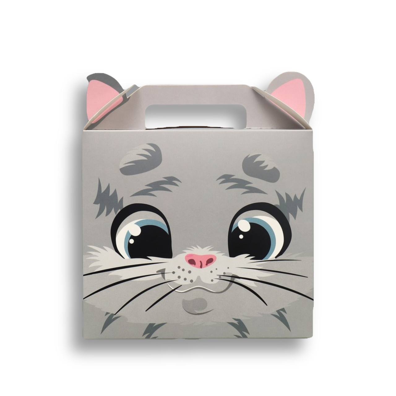 

Коробка складная «Котик», 23 х 20 х 10 см, Серый