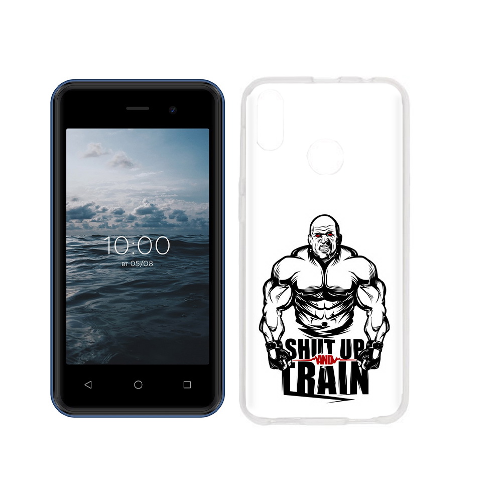 

Чехол MyPads Tocco для BQ 4030G Nice Mini здоровое тело, Прозрачный, Tocco