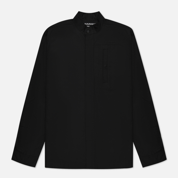 Мужская рубашка maharishi Stand Collar чёрный, Размер XL