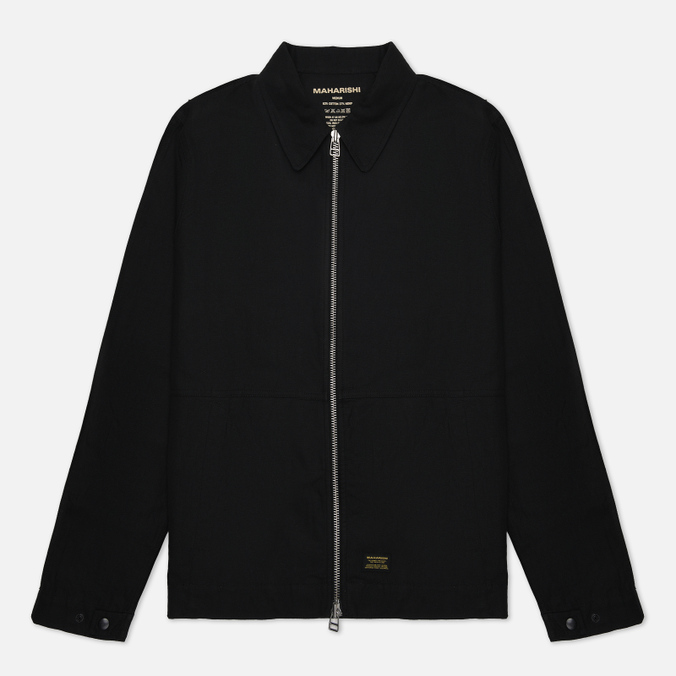 Мужская куртка ветровка maharishi Miltype Deck чёрный, Размер L