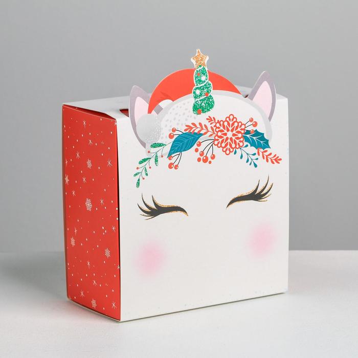 

Коробка складная «Единорог», 15 х 15 х 8 см