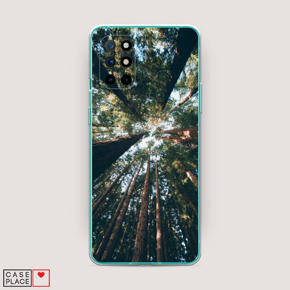 

Чехол Awog на OnePlus 8T / ВанПлас 8T "Лес 18", Зеленый;коричневый, 151150-4