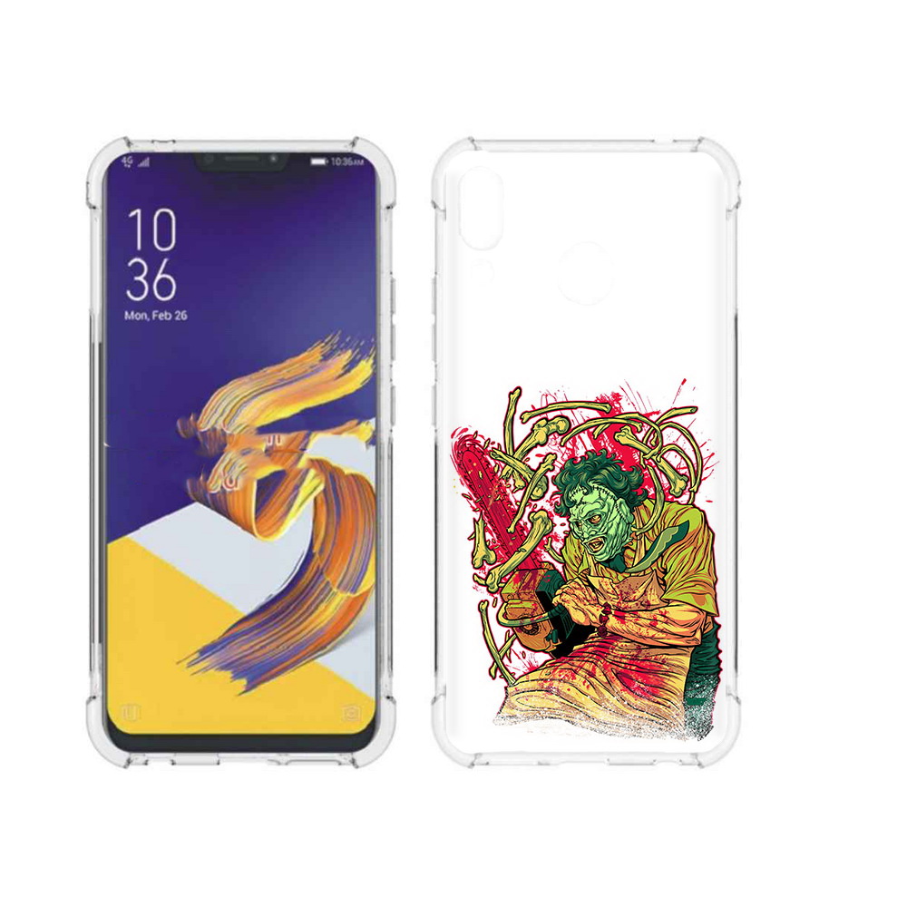 

Чехол MyPads Tocco для Asus ZenFone 5 яркий мясник, Прозрачный, Tocco