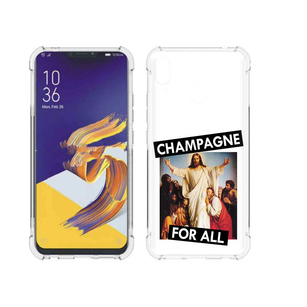 

Чехол MyPads Tocco для Asus ZenFone 5 шампанское, Прозрачный, Tocco