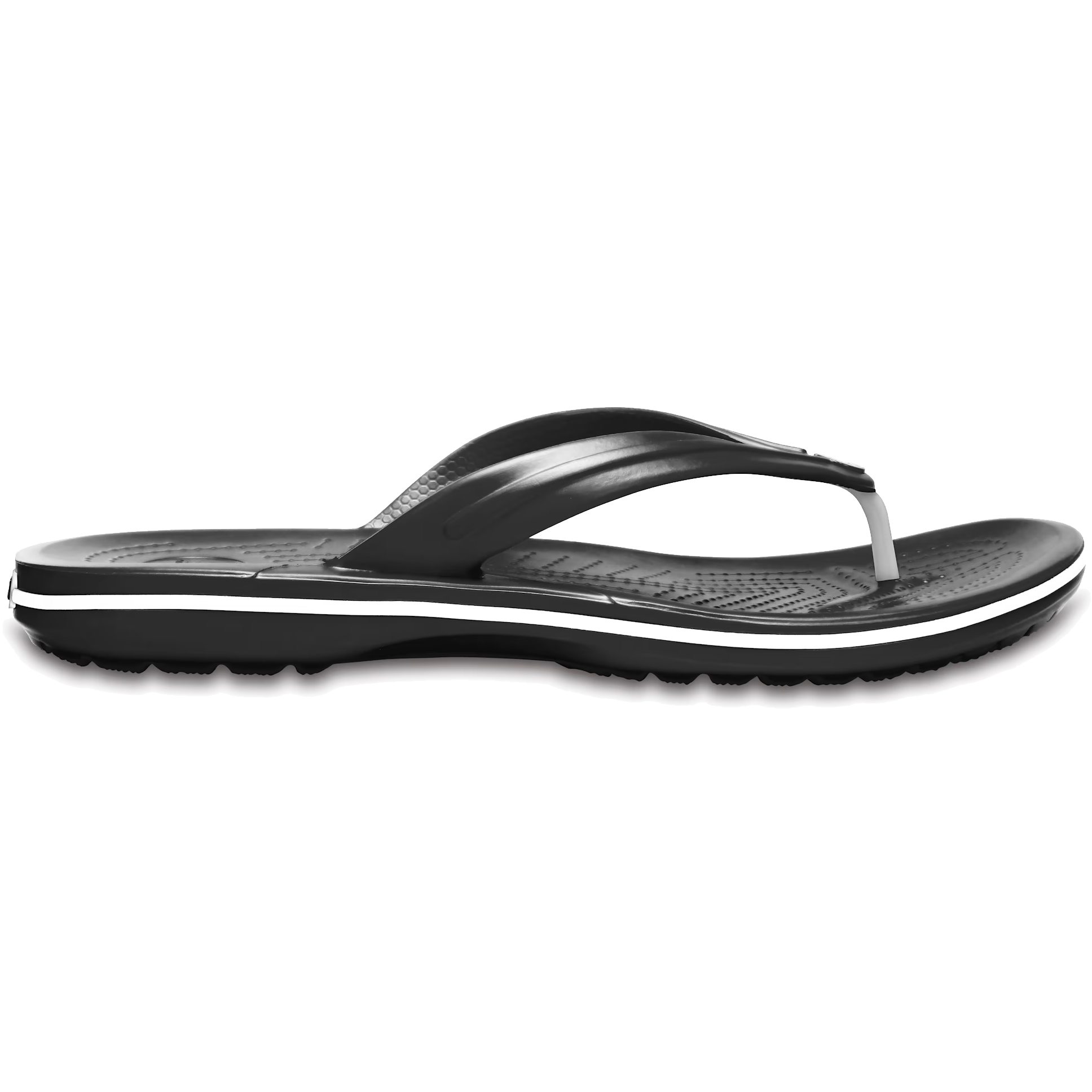 

Вьетнамки унисекс Crocs Crocband Flip черные 39-40 EU, Черный, Crocband Flip