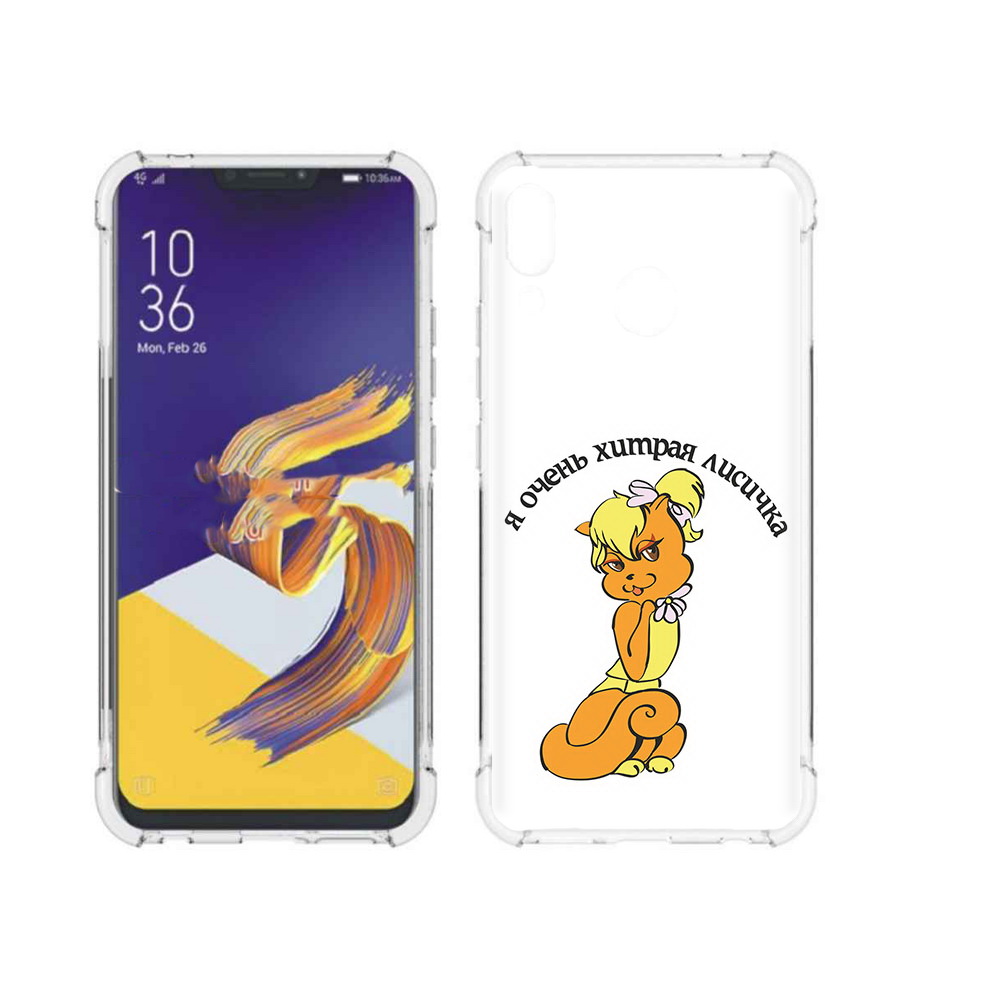 Чехол MyPads Tocco для Asus ZenFone 5 хитрая лиса
