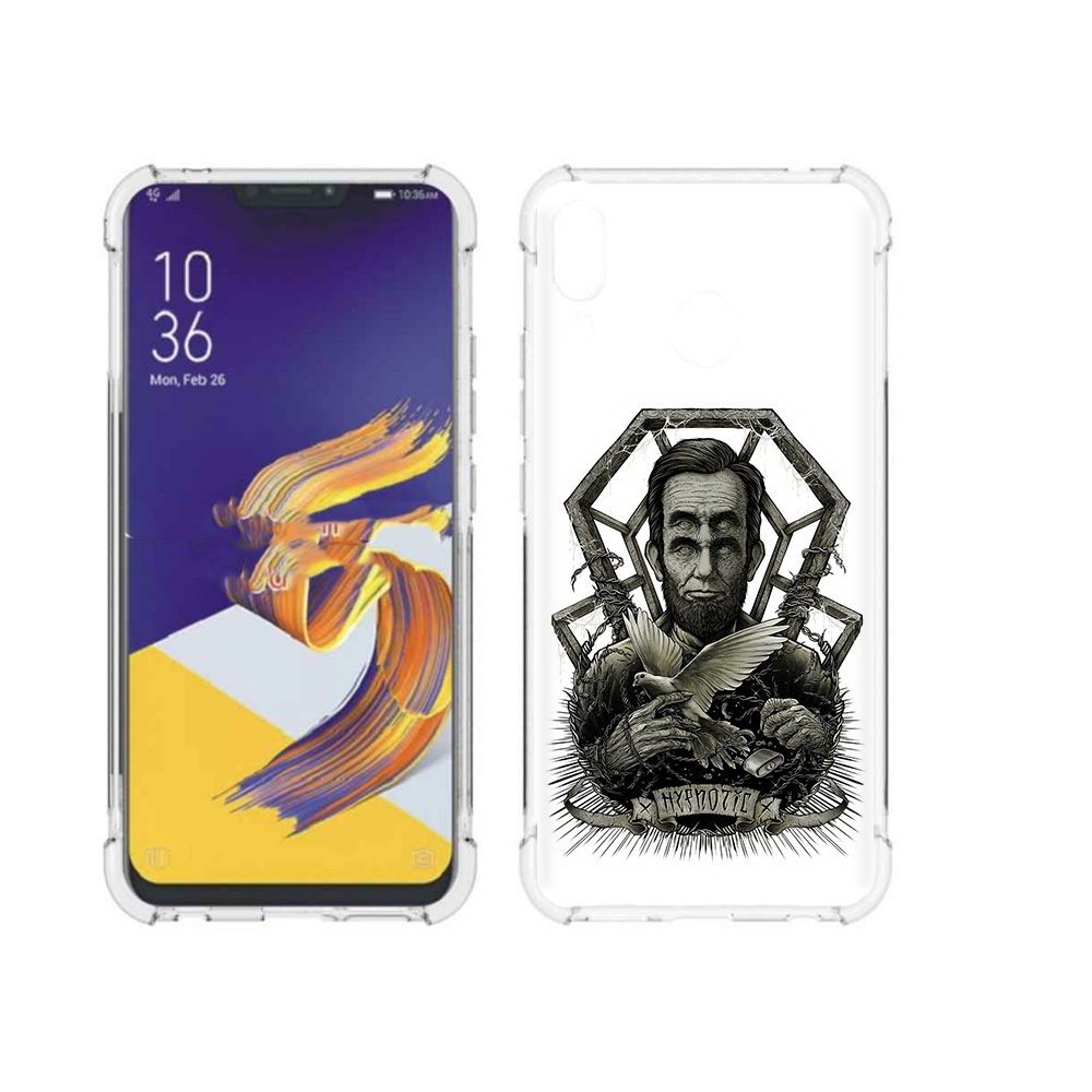 

Чехол MyPads Tocco для Asus ZenFone 5 франклин абстракция, Прозрачный, Tocco