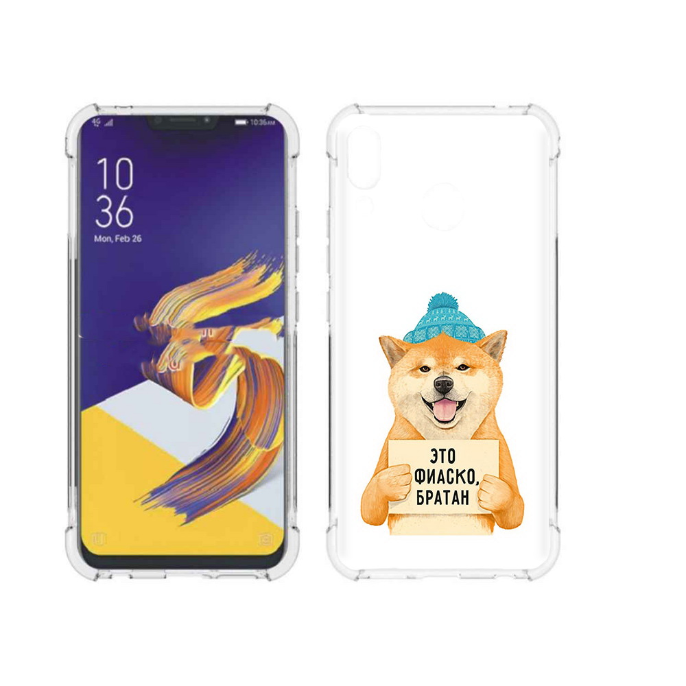 

Чехол MyPads Tocco для Asus ZenFone 5 фиаско, Прозрачный, Tocco