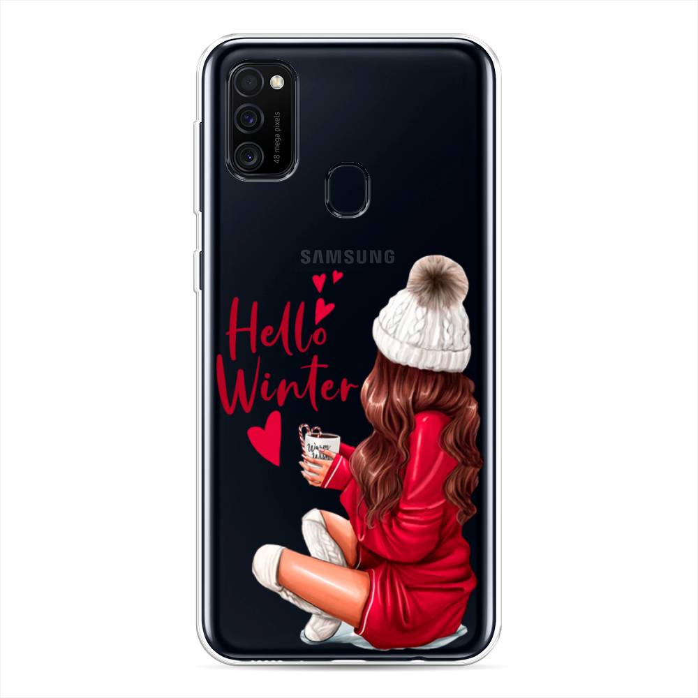 

Чехол для Samsung Galaxy M30s/M21 "Hello winter", Красный;белый;коричневый, 29850-5