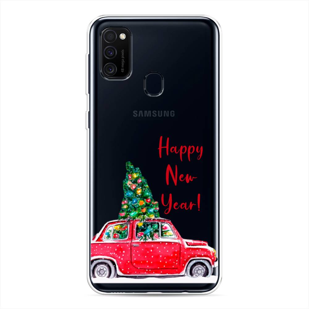 

Чехол для Samsung Galaxy M30s/M21 "Happy New Year", Красный;зеленый, 29850-5