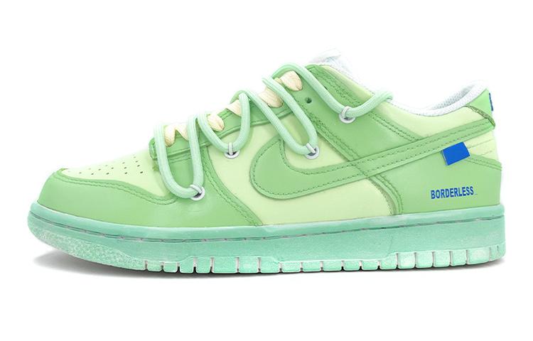 

Кеды унисекс Nike Dunk Low 520 vibe GS зеленые 38 EU, Зеленый, Dunk Low 520 vibe GS
