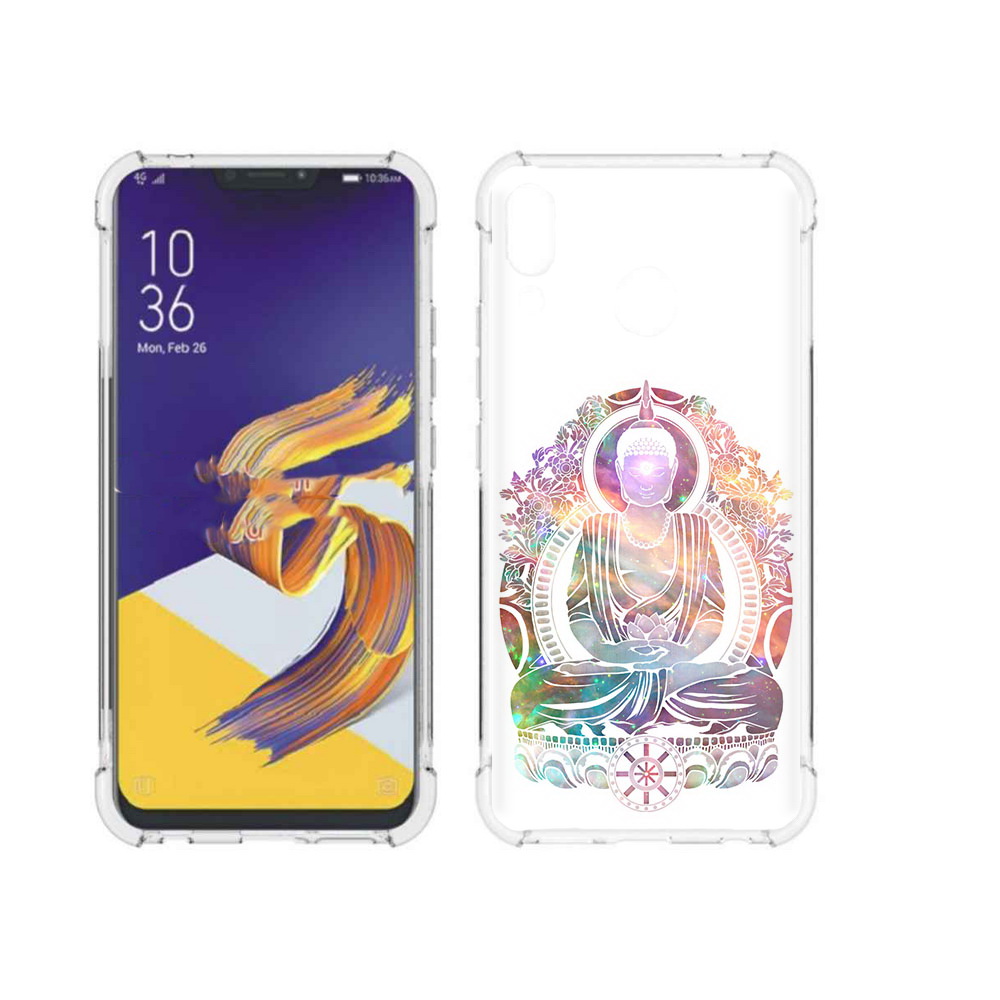 

Чехол MyPads Tocco для Asus ZenFone 5 умный мужчина абстракция, Прозрачный, Tocco