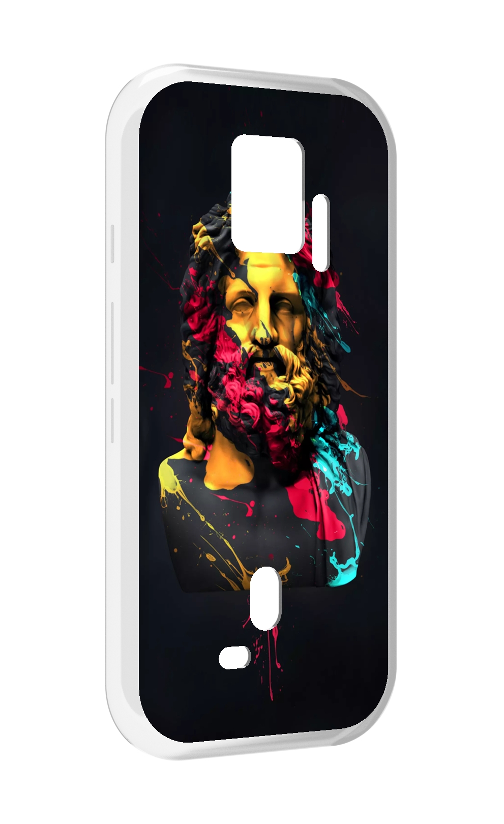 Чехол MyPads арт-статуя-краски для ZTE Nubia Red Magic 7S Pro