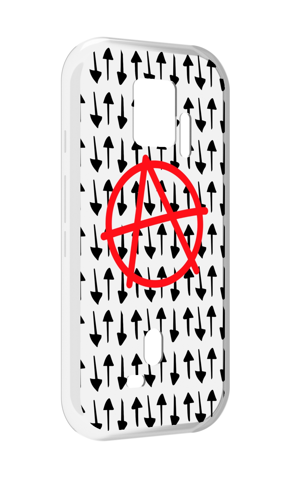 

Чехол MyPads анархия-панк для ZTE Nubia Red Magic 7S Pro, Прозрачный, Tocco