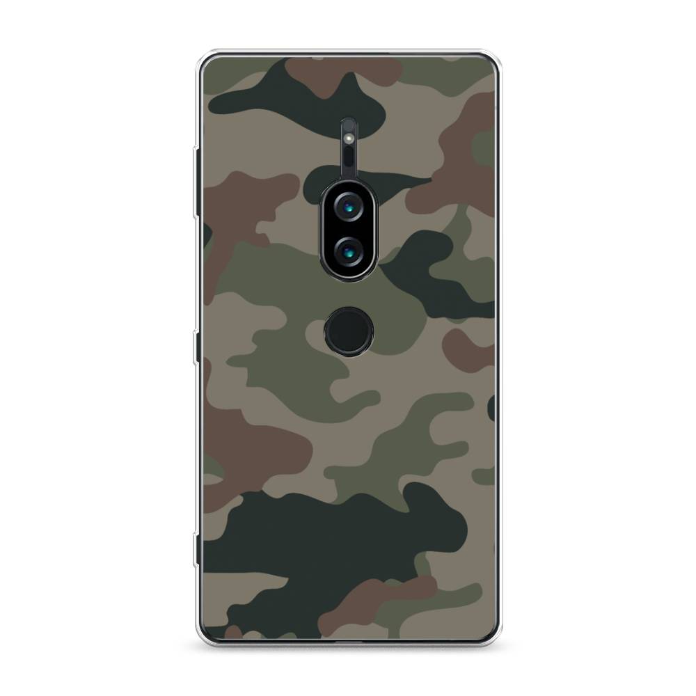 

Силиконовый чехол "Камуфляж 1" на Sony Xperia XZ2 Premium, 53350-5