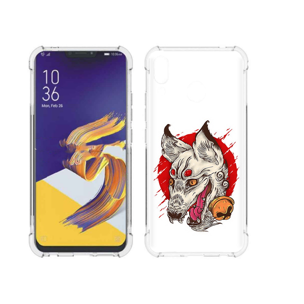 

Чехол MyPads Tocco для Asus ZenFone 5 страшная собака, Прозрачный, Tocco