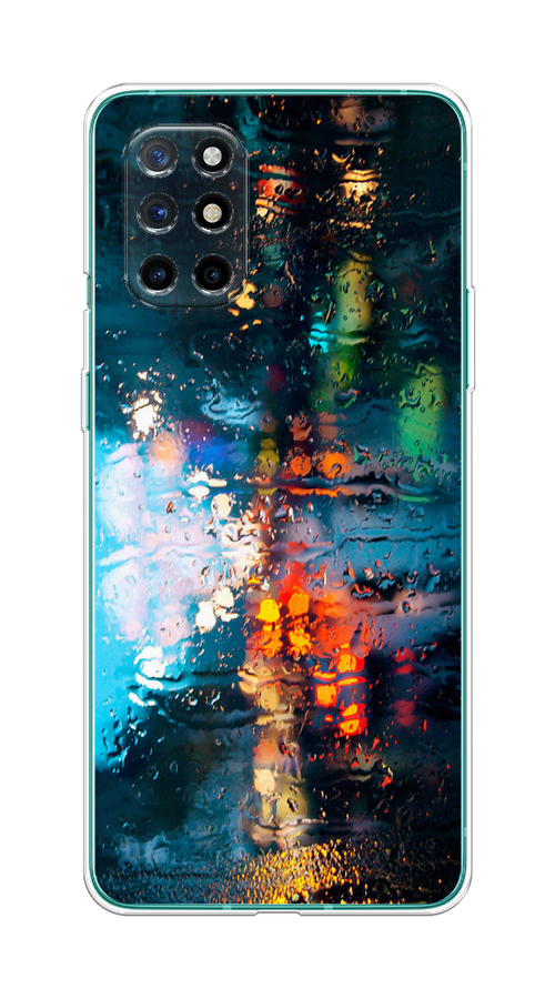 

Чехол Awog на OnePlus 8T / ВанПлас 8T "Абстракция 28", Голубой, 151150-3