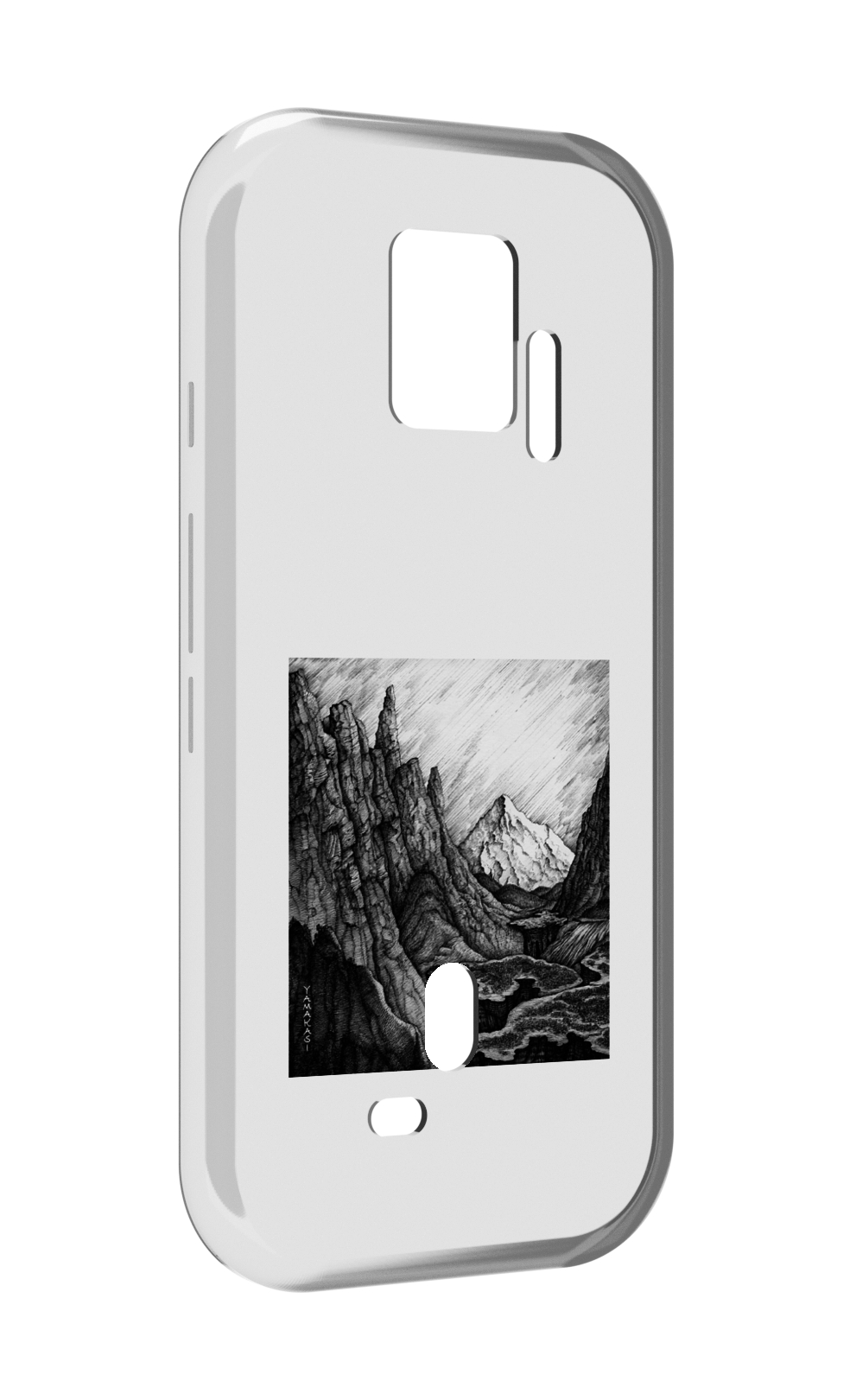 

Чехол MyPads Ямакаса Мияги и Энди Панда для ZTE Nubia Red Magic 7S Pro, Прозрачный, Tocco