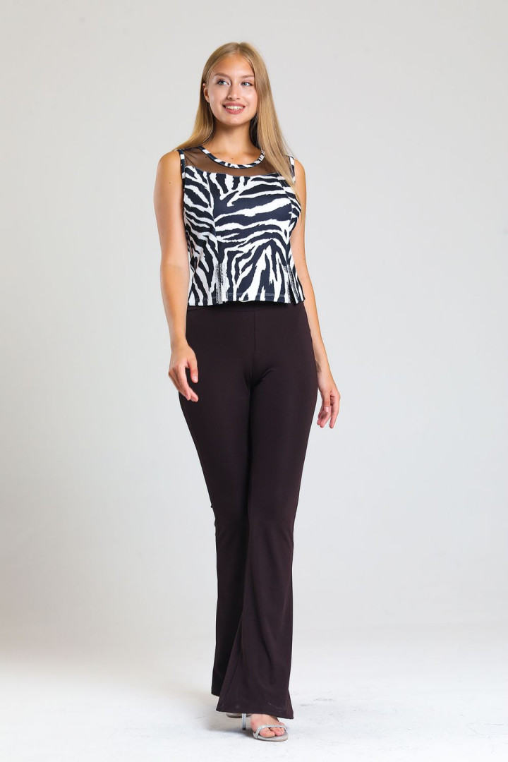 

Брюки женские Sense 135081 коричневые 38 (товары доставляются из-за рубежа), 135081