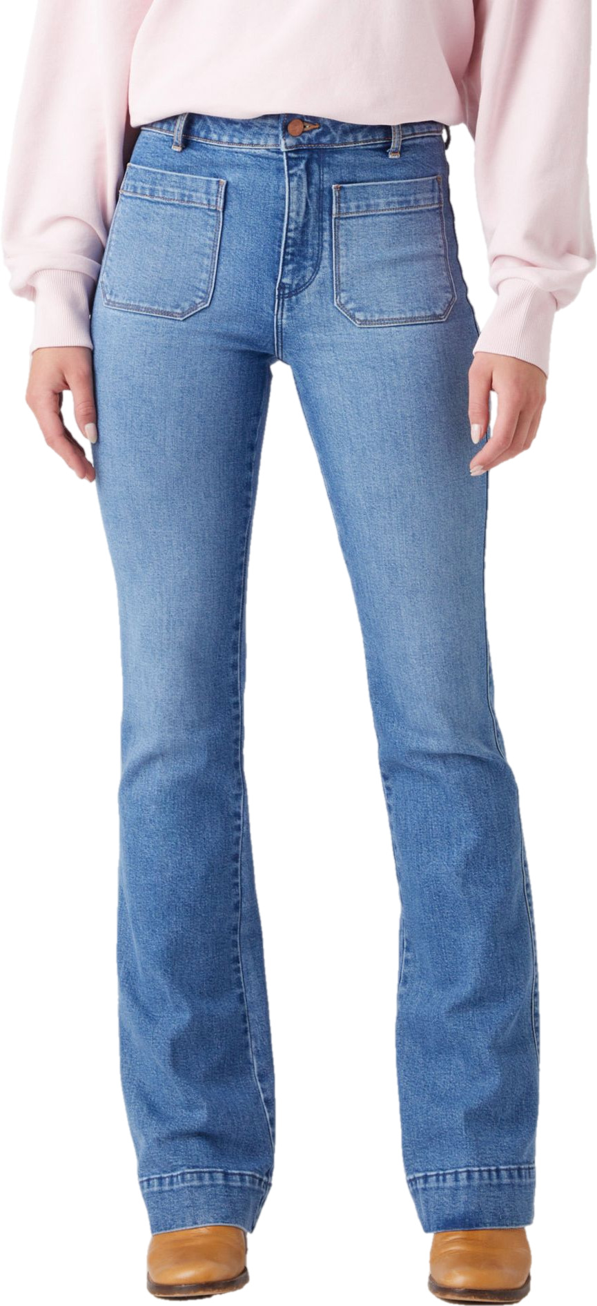 

Джинсы женские Wrangler W23368Z23 синие 25/32, Синий, W23368Z23