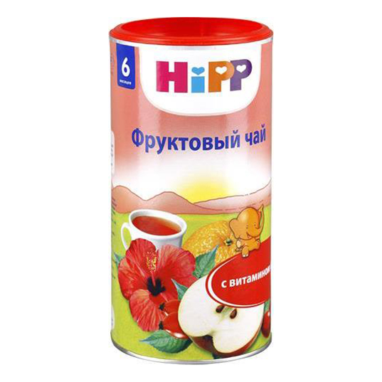 Чай HiPP фруктовый с 6 месяцев 200 г